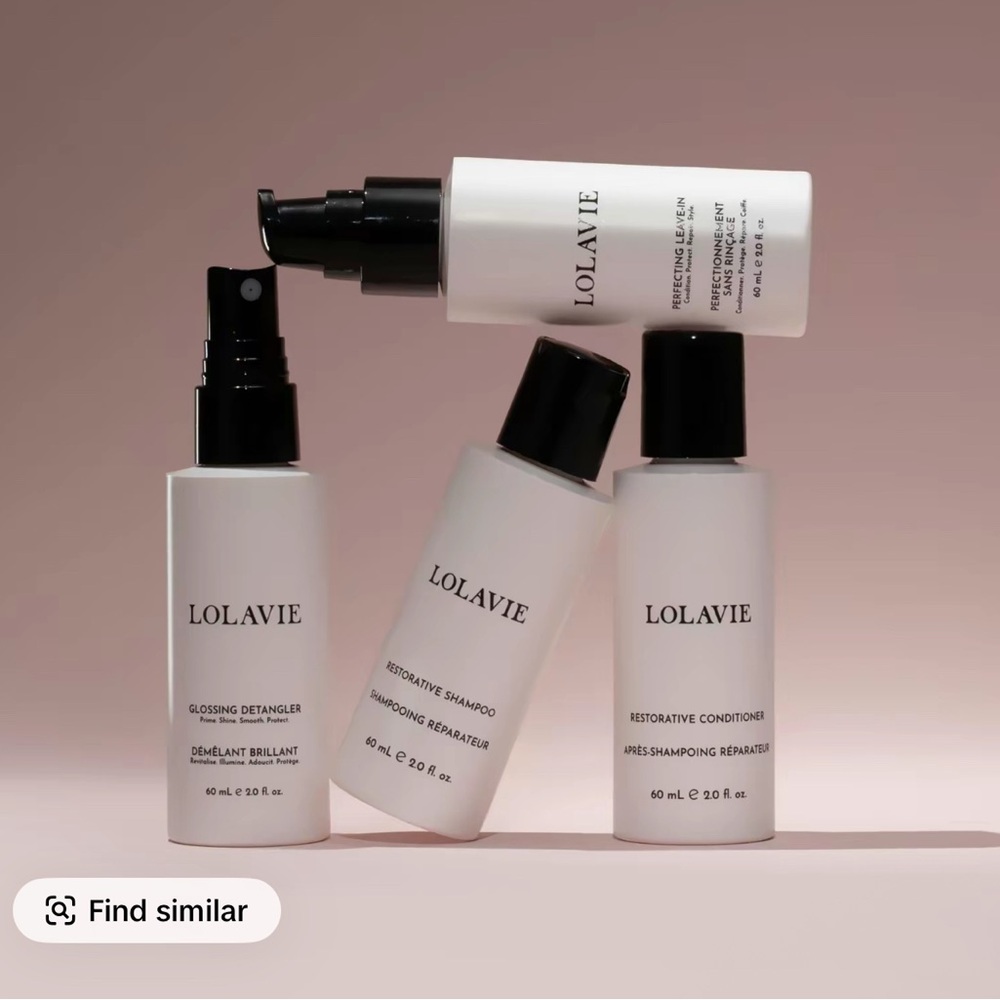 Lolavie Restorative Hair Conditioner – White Bottle, 60 mL